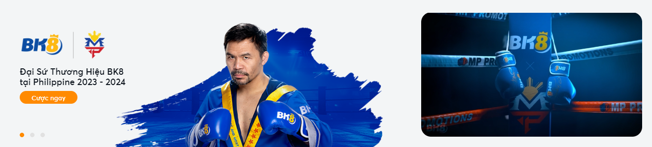 Cá cược thể thao tại nhà cái BK8